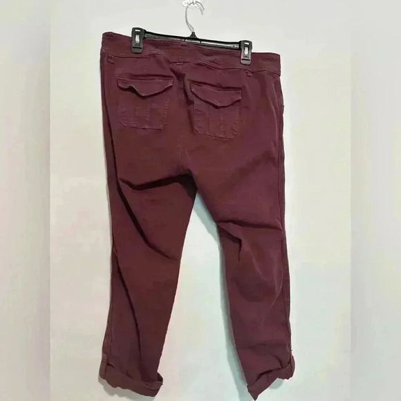 TORRID Womens Plus Size 14 Crop Jeans With Pockets Zipper Up - Picture 3 of 5